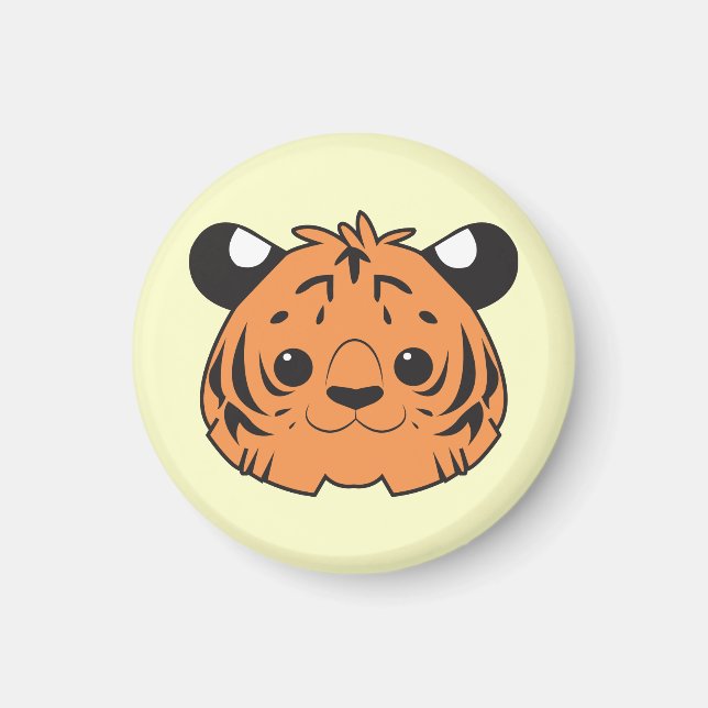 Magnet de tigre de Sumatran (Devant)