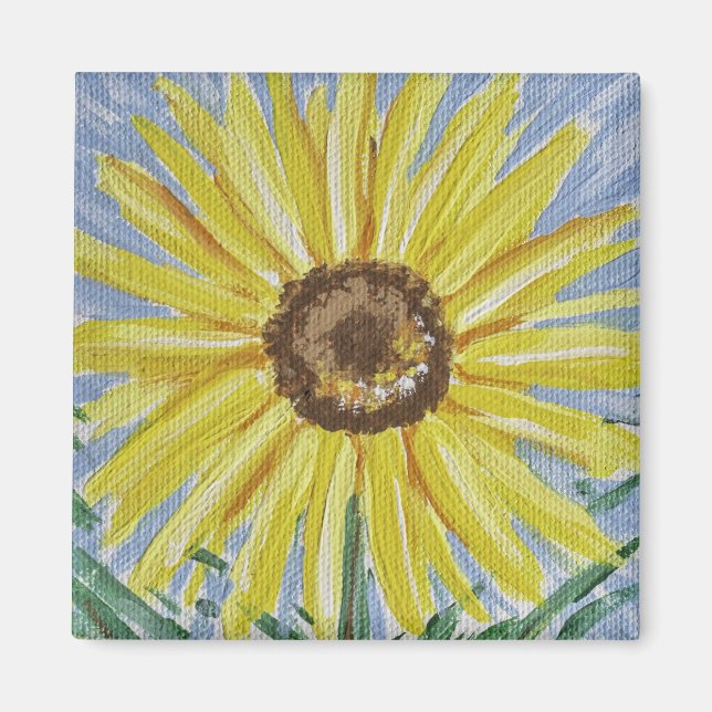 Magnet de tournesol (Devant)