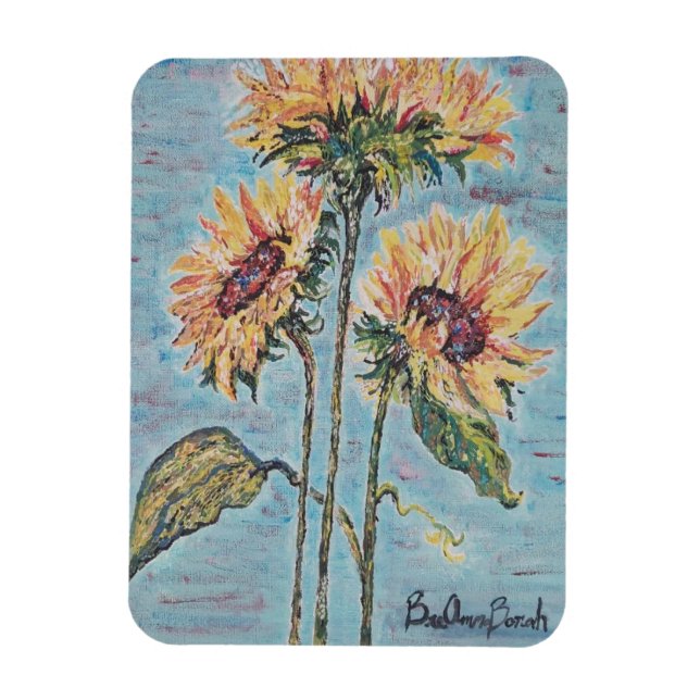 Magnet de tournesol (Vertical)