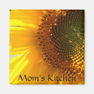 Magnet de tournesol de la cuisine de maman