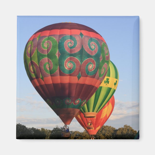 Magnet de trio à ballon à air chaud (Devant)