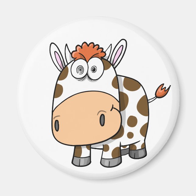 Magnet de vache fou (Devant)