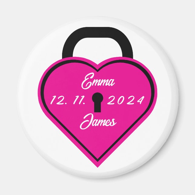 Magnet de verrou cardiaque (Devant)