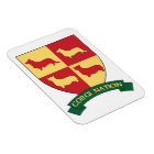 Magnet de voiture de la nation Corgi