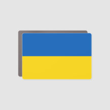 Magnet de voiture drapeau d'Ukraine