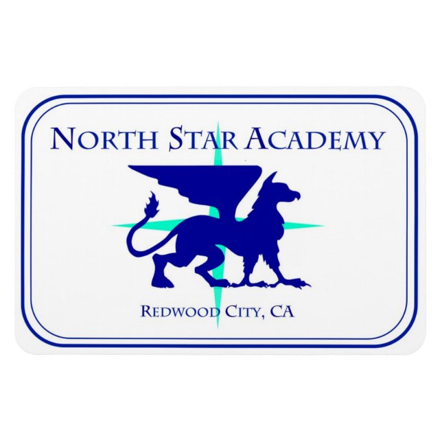 Magnet de voiture North Star Academy (Horizontal)