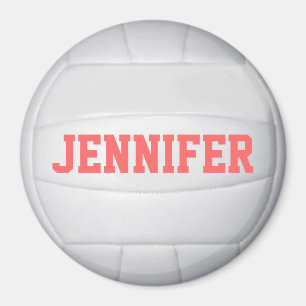 Magnet de volley-ball personnalisé