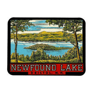 Magnet de voyage New Hampshire Lake Bristol