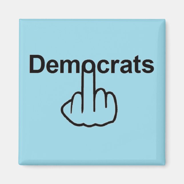 Magnet Democrats Flip (Front)