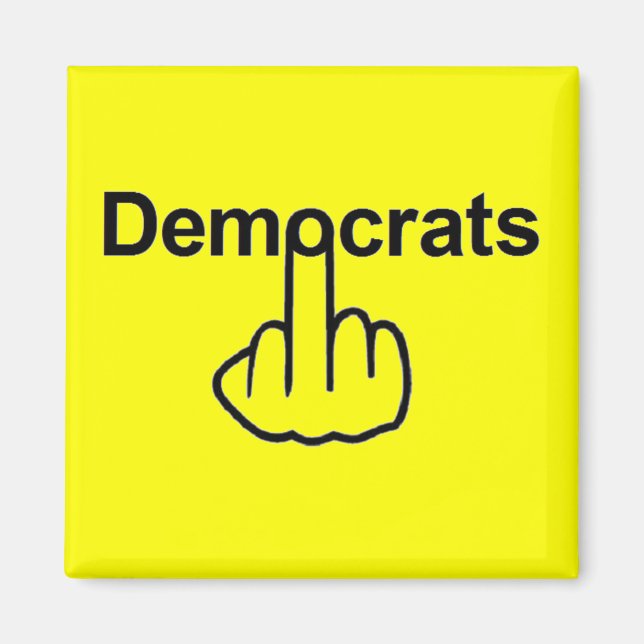 Magnet Democrats Flip (Front)