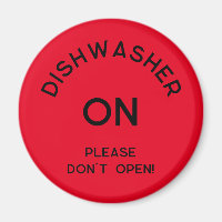 Magnet des avis de lave-vaisselle de bureau