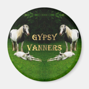Magnet des bannières tziganes