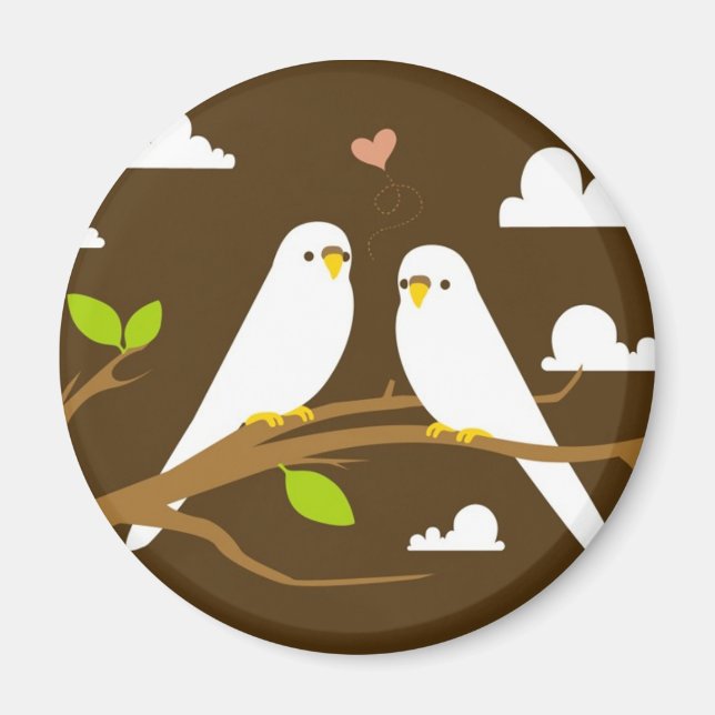 Magnet des Budgies (Devant)