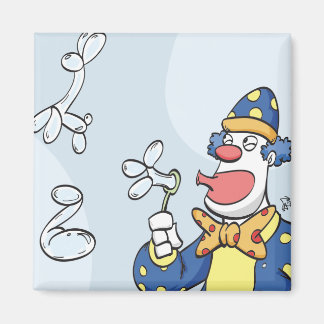 Magnet des bulles soufflantes de clown