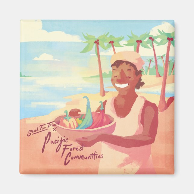 Magnet des communautés forestières du Pacifique (Devant)