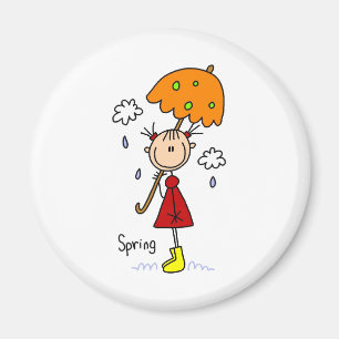 Magnet des douches de printemps
