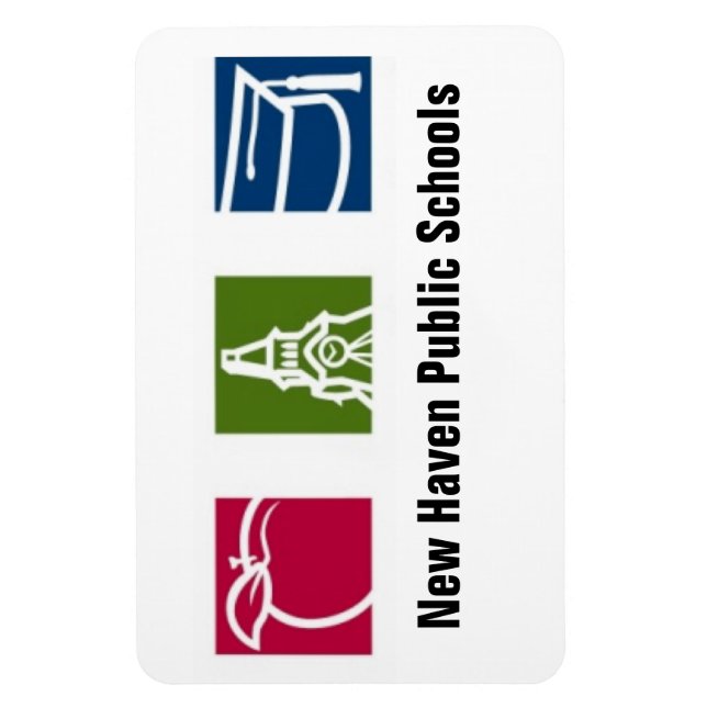 Magnet des écoles de New Haven (Vertical)