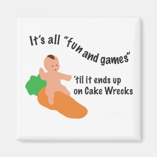 Magnet des épaves de gâteau