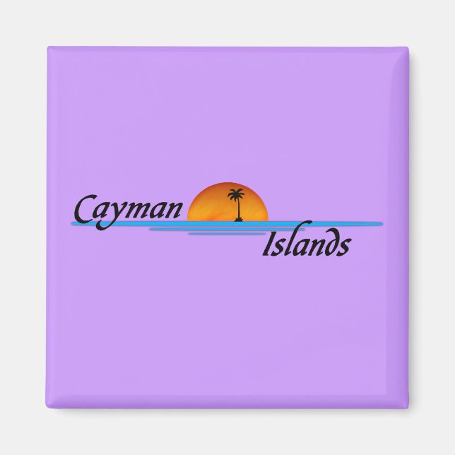 Magnet des îles Caïmans (Devant)