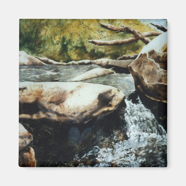 Magnet des lacs, des ruisseaux, des cours d'eau et (Devant)