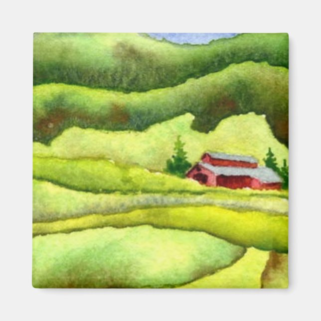 Magnet des routes de pays (Devant)