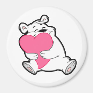 Magnet d'étreinte d'ours