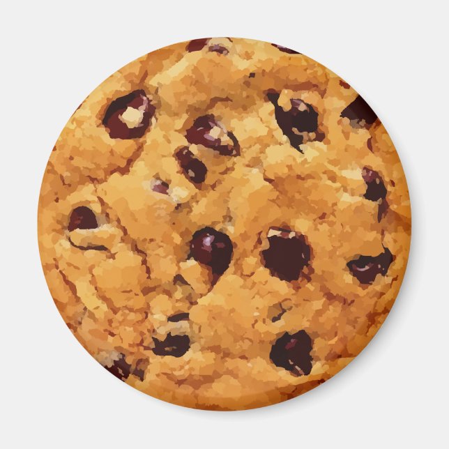 Magnet d'image de la puce de chocolat Cookie (Devant)