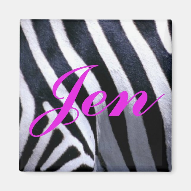 MAGNET D'IMPRESSION ZEBRA (Devant)