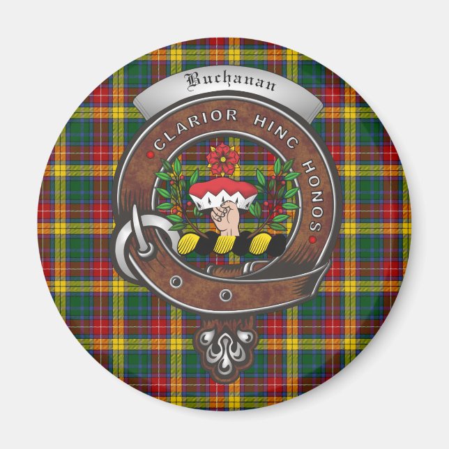 Magnet d'insigne du clan de Buchanan (Devant)