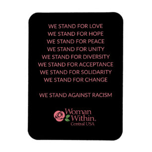 Magnet Diversity Statement Woman Within Central