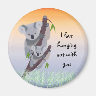 Magnet d'ours Koala australien mignon