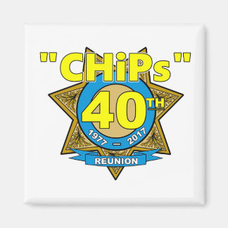 Magnet du 40e anniversaire de CHiPs