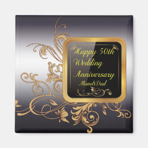 Magnet du 50e anniversaire du Mariage
