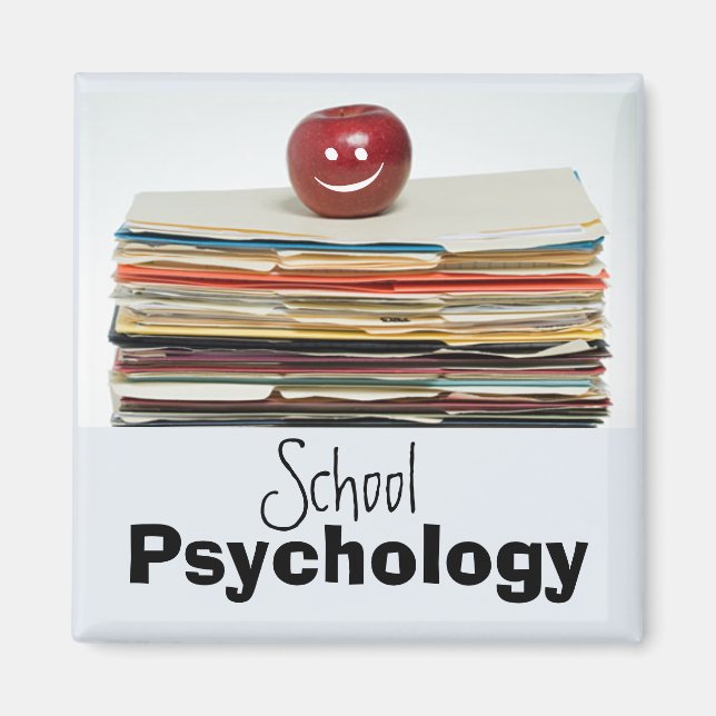 Magnet du bureau du psychologue scolaire (Devant)