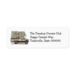 Magnet du campeur rv de ClassC