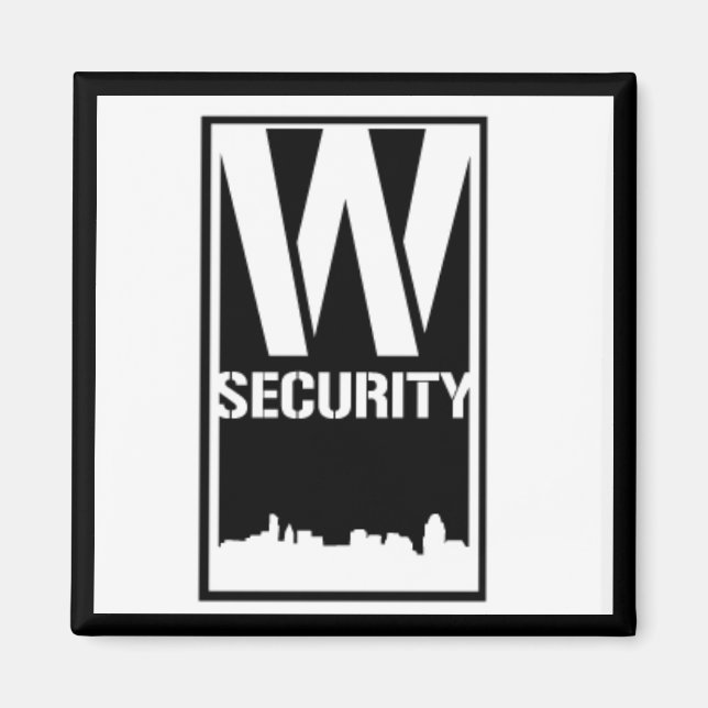 Magnet du Carré de sécurité du magasin (Devant)