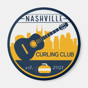 Magnet du club de curling de Nashville