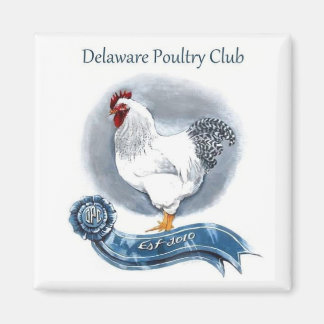 Magnet du club de volaille du Delaware