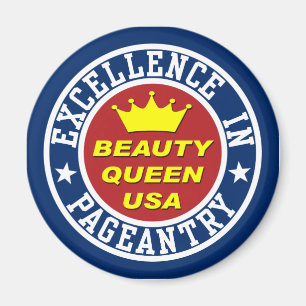 Magnet du concours de beauté Queen's