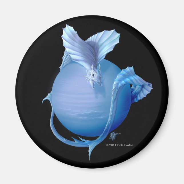Magnet du dragon de Neptune (Devant)