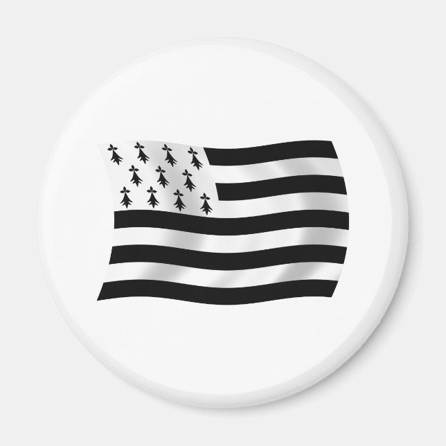Magnet du drapeau breton (Devant)