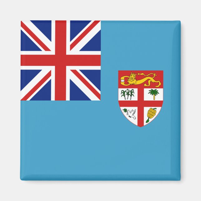 Magnet du drapeau fidjien (Devant)