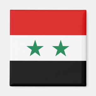 Magnet du drapeau syrien
