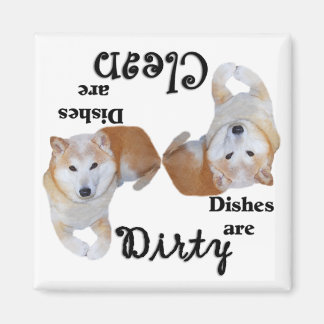 Magnet du lave-vaisselle Shiba Inu