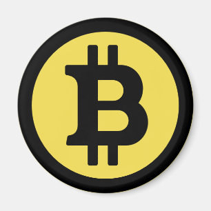 Magnet du logo Bitcoin
