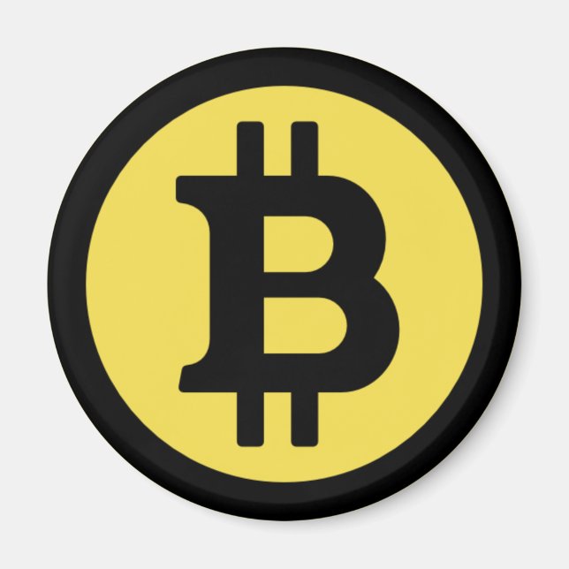 Magnet du logo Bitcoin (Devant)