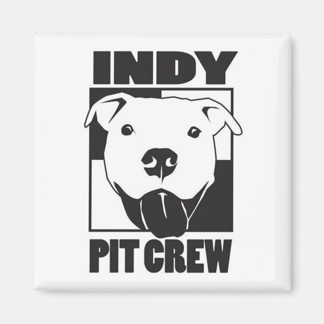 Magnet du logo de l'équipage d'Indy (Devant)