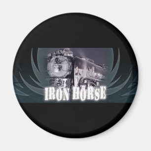 Magnet du logo du cheval de fer