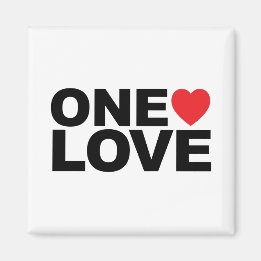 Magnet du logo OneLove
