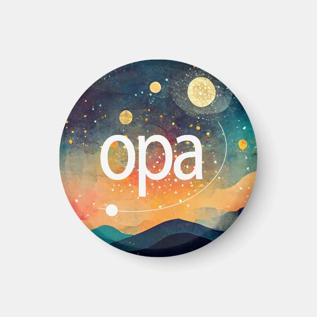 Magnet du logo OPA (Devant)